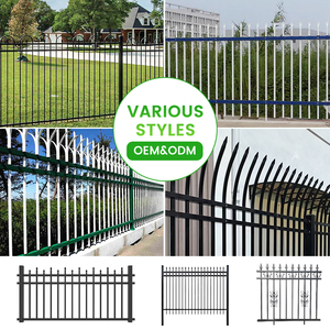 Poteaux de clôture tubulaires carrés galvanisés avec une épaisseur de paroi de 2 mm, plusieurs tailles disponibles, panneaux de clôture en acier galvanisé pour jardin - Product Image 5