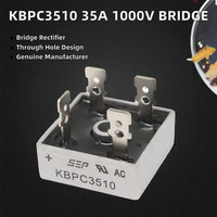 KBPC3510 35A/1000V 4pin Through Hole Bridge Rectifier 2023 New and Original Factory Sell Power Bank Module Fast Charging