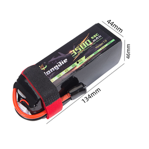 Заводская литий-полимерная аккумуляторная батарея 22.2V 7543125 3500mAh 6S 50C для автомобилей и грузовиков - Product Image 6