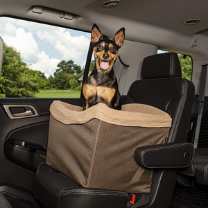 <strong>Pet</strong> Car <strong>Booster</strong> Seat Travel Carrier Cage, Oxford Breathable Folding Soft Washable Travel Bags for Dogs Cats or Other Small <strong>Pet</strong> - Product Image 5