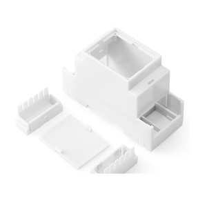 Cajas de riel <span class=keywords><strong>Din</strong></span> de plástico de caja pequeña eléctrica <span class=keywords><strong>para</strong></span> exteriores de alta calidad 90*36*57mm CIC214 - Product Image 3