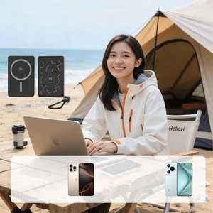 พาวเวอร์แบงค์แบบกึ่งแข็ง 5000 มิลลิแอมป์ รองรับการชาร์จไร้สายแบบแม่เหล็ก สำหรับ <span class=keywords><strong>iPhone</strong></span> - Product Image 5