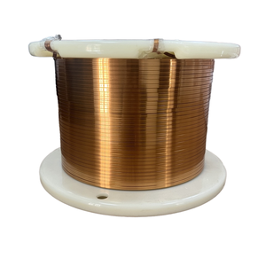 1x4mm UEW 180C <span class=keywords><strong>Fil</strong></span> de cuivre plat émaillé à souder pour <span class=keywords><strong>bobine</strong></span> magnétique - Product Image 3