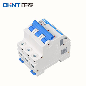 Interruptor de Aire Chint NXB-63, Interruptor Automático Monofásico de 2 Polos para Uso Doméstico, 63A, Trifásico, 3 Interruptores Eléctricos DZ47 - Product Image 1