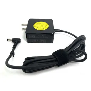 Adaptador de fuente de alimentación de escritorio Ac 45W 19V 2.37A Cargador universal para Computadora Portátil para Asus