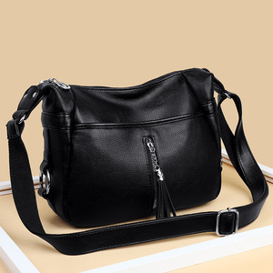 Nuevo Bolso Bandolera de Moda, Gran Capacidad, de Cuero PU Suave, Bolso de Mano para Mujer, Diseño de Lujo - Product Image 1