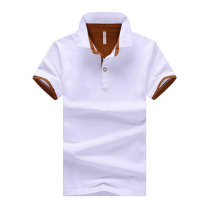 Chemises <span class=keywords><strong>polo</strong></span> à <span class=keywords><strong>manches</strong></span> <span class=keywords><strong>courtes</strong></span> pour hommes avec logo personnalisé, nouveau design - Product Image 5