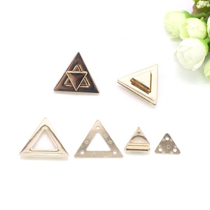Hình Dạng Tam Giác Kẽm Hợp Kim Kim Loại Lật Khóa <span class=keywords><strong>Clasp</strong></span> Lần Lượt Lần Lượt Khóa Cho Túi Xách Khóa - Product Image 2