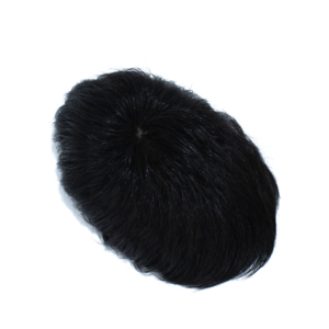 Perruques courtes en recul pour hommes Top pièce de remplacement de cheveux Invisible naturel postiche perruque de cheveux humains pour hommes - Product Image 6