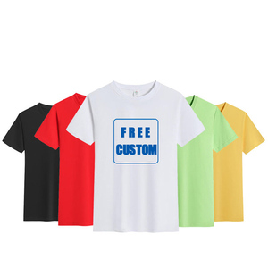 Venta al por mayor personalizada hombres y mujeres actividades de votación camiseta diseño en blanco imprimir Logotipo de alta calidad precio más barato o cuello camiseta - Product Image 6