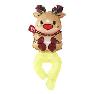 Kerst Pols Ballon Kerst Hoofdband Ballon Kinderen Speelgoed Santa Claus Aluminium Film Ballon - Product Image 5