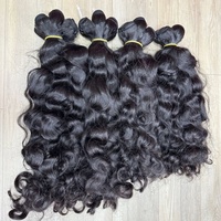 Lot de Cheveux Humains Bruts Vierge 100% Vietnamiens, 15A, Donneur Unique, Double Tirage, Cuticules Alignées, Ondulation Naturelle Cambodgienne