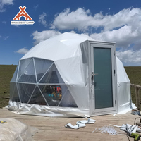 Tente dôme géodésique de luxe Kawagebo Kamp (KK) 6M personnalisée en PVC imperméable pour fêtes, salons professionnels, serres, glamping et événements hôteliers
