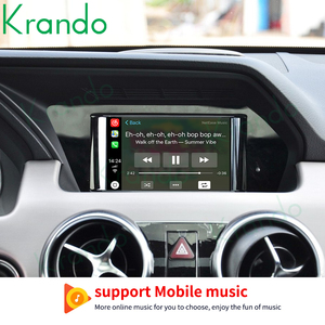 Boîtier d'interface CarPlay Krando pour <span class=keywords><strong>Mercedes</strong></span> Benz GLK 2012-2018 NTG 4.0 4.5, Android <span class=keywords><strong>Auto</strong></span> Radio BT, décodage, fourniture d'usine - Product Image 6