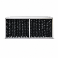 Filtre pliable HEPA au charbon actif industriel avec une efficacité de 99,9 % Dimensions personnalisables