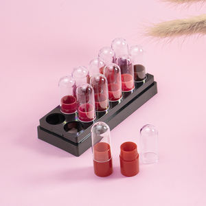 12 pcsミニカプセル口紅セット包装ミニ口紅チューブ1gミニ口紅ケースギフトフィードバック - Product Image 4