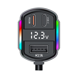 Cargador Rápido para Auto PD 30W con Cable Enrollado Integrado, Doble USB C y Pantalla Digital para <span class=keywords><strong>iPhone</strong></span> 17 16 15 <span class=keywords><strong>14</strong></span> <span class=keywords><strong>Pro</strong></span> <span class=keywords><strong>Max</strong></span> - Product Image 4