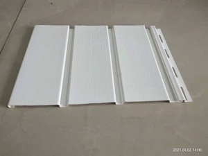 Material Decorativo de PVC Apto para Exteriores, Impermeable y Resistente al Moho, Panel de Pared de PVC con Doble Ranura - Product Image 3