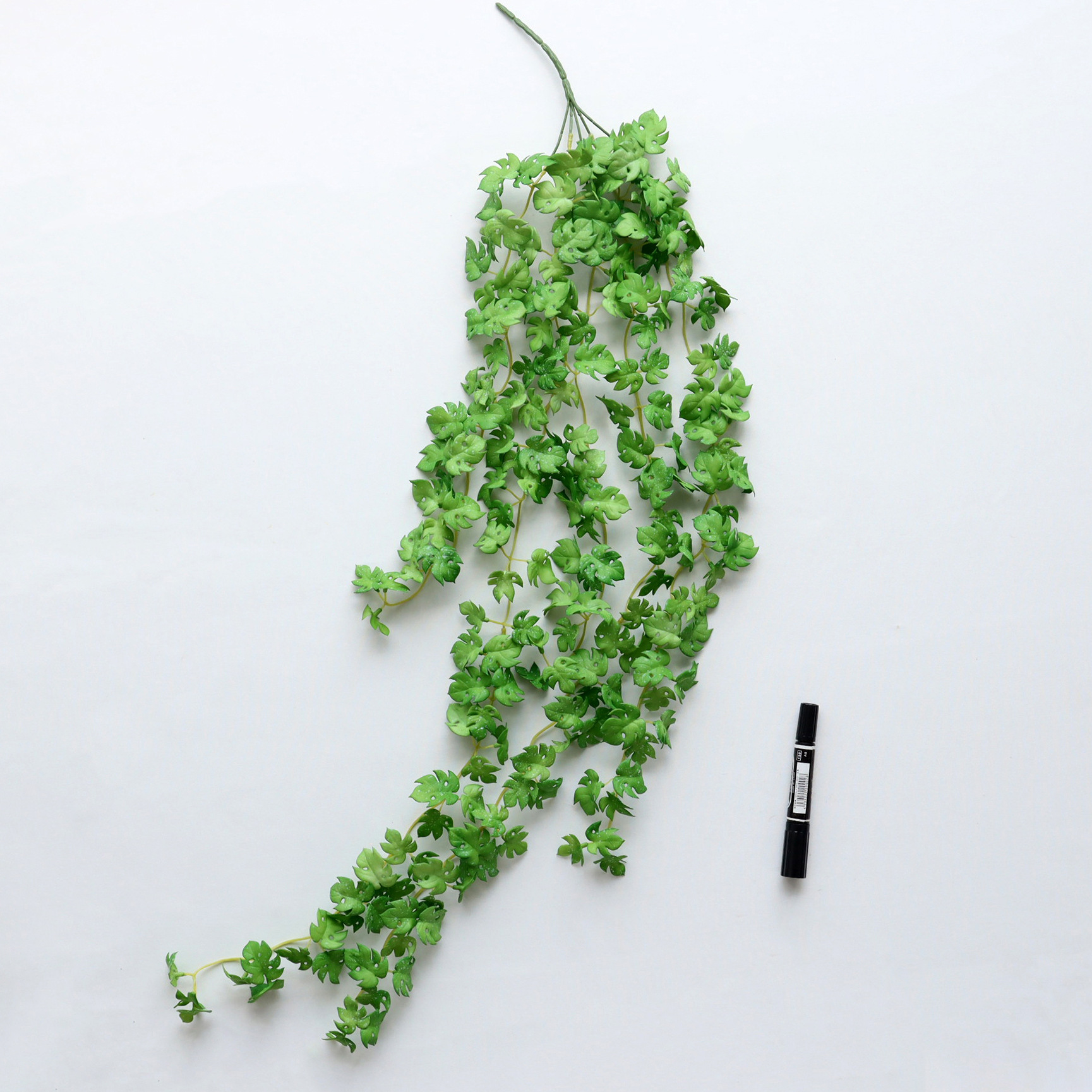 Soft rubber monstera-green
