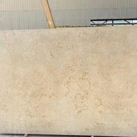 Marbre Beige Soleil Naturel Calcite Villa Hôtel Mur/Revêtement de Sol Écologique Imperméable Cuisine Extérieure Salle à Manger Grande Dalle Luxe