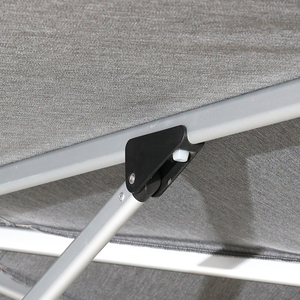 <span class=keywords><strong>Sombrilla</strong></span> de Jardín Portátil Resistente al Viento, Toldo Grande Comercial para Restaurante o Piscina, Plegable para Muebles de Exterior - Product Image 3