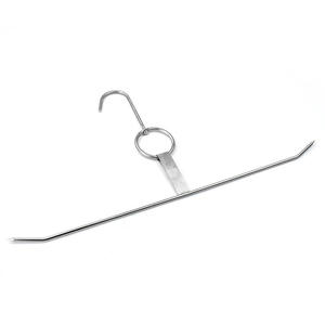 Venta <span class=keywords><strong>al</strong></span> por mayor de brochetas gruesas de acero inoxidable estilo Hong Kong de una sola capa de tres capas herramientas de barbacoa para asar pollo de cerdo asado - Product Image 5