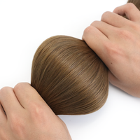 Extensions de cheveux humains Micro K Tip 0,5g, ondulées, kit machine, micro-keratine invisible, cheveux raides crépus
