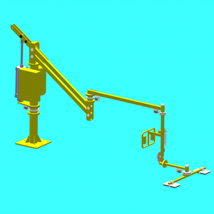 <span class=keywords><strong>Manipulateur</strong></span> <span class=keywords><strong>industriel</strong></span> pneumatique à bras articulé rigide de haute précision, monté au sol, pour la manutention des matériaux - Product Image 2