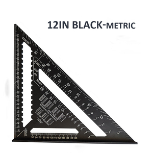 Треугольник-угольник из алюминиевого сплава 12 дюймов для плотников, измерительный инструмент, OEM ODM, для самостоятельной сборки и деревообработки - Product Image 2