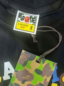 Camiseta de Diseñador de Moda 2026 Versión 1:1 con Estampado de Letras, Camiseta Bapees Moderna para Hombre con Estampado de Alta Calidad y Gran Venta - Product Image 4