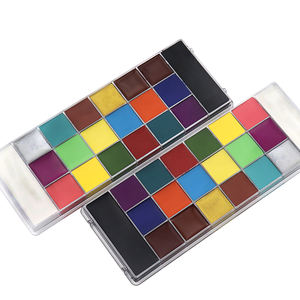 <span class=keywords><strong>Peinture</strong></span> pour le corps en 20 couleurs, <span class=keywords><strong>palette</strong></span> de <span class=keywords><strong>peinture</strong></span> mate imperméable pour le visage et le corps - Product Image 4