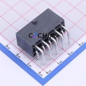 X5700WR-2x05-LPSW Wire-to-Board Pin Header Bent Lead Through Hole,P=5.7mm Connector 2x5P 5.7mm Right Angle Insert 10P - Product Image 2