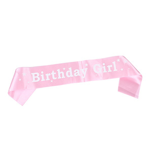 Célibataires fête anniversaire fille encre impression fête anniversaire bandoulière étiquette sangle <span class=keywords><strong>tampon</strong></span> ceinture - Product Image 1