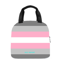 Demigirl Sac à lunch arc-en-ciel pour femmes et hommes, sac fourre-tout réutilisable, sacs à lunch isothermes pour le travail, le pique-nique, l'école ou les voyages