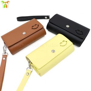 Grande boîte à pilules arc-en-ciel pour 7 jours avec étui en cuir PU, organiseur de pilules hebdomadaire, 2 fois par jour, conteneur de médicaments portable pour les voyages - Product Image 2