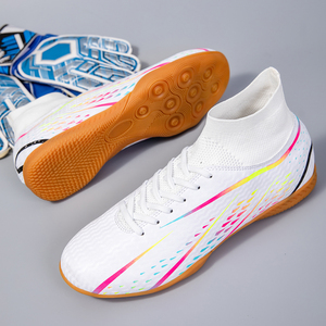 <span class=keywords><strong>Scarpe</strong></span> da Calcio 2026 Nuove IC con Tomaia in Maglia Volante, Suola in Gomma, Leggere, per Erba Sintetica, Tacchetti da Calcio Unisex, <span class=keywords><strong>Scarpe</strong></span> da Allenamento Veloce - Product Image 5