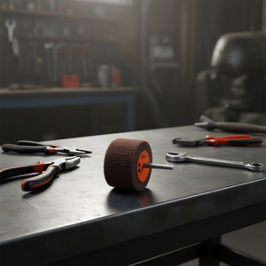 Disque à lamelles Ttake 40x20x6 mm, tige de 6 mm, grain fin pour le meulage - Product Image 3