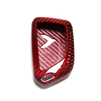 Pour Corvette C8 Z51 2020 2021 2022 2023 2024 2025 – Coque de protection pour clé télécommande de voiture en fibre de carbone – Accessoires automobiles