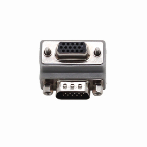 Nuevo Adaptador de 90 Grados Niquelado a Convertidor de Video para HDTV - Product Image 1