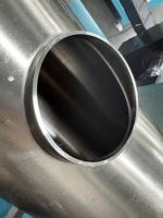 Machine à poinçonner les tuyaux en acier inoxydable de 6 pouces avec système CNC PLC, pompe à moteur de 3,5 kW, équipement de perçage de trous de tubes à refroidissement liquide