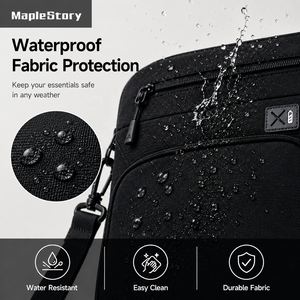 Custom Logo 12.9 Inch <strong>Tablet</strong> Shoulder <strong>Bag</strong> Waterproof Vertical Laptop Sleeve Case for iPad Pro Men Business Carrying <strong>Bag</strong> - Product Image 3