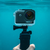 Accessoire professionnel Mini 4K WiFi sans fil Dash Cam avant arrière avec écran tactile petite caméra de sport d'action