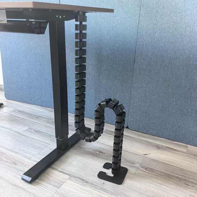 Plastic Serpentine Chain Defense Device Foldable Adjustable Extendable Eco-Friendly Cable Management Tubing for Bedroom Workshop