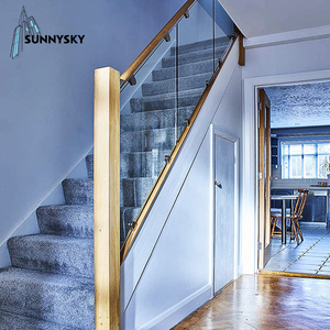 Balcony <strong>Railing</strong> <strong>Designs</strong> Outdoor Glass <strong>Railing</strong> for <strong>Stair</strong> Handrail - Product Image 4
