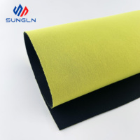 Tissu néoprène coloré prix usine recyclé 1mm Durable doux écologique découpé caoutchouc Cr naturel