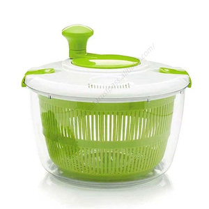 Mayorista Syh1107 Centrifugadora de Ensaladas Manual Fácil de Limpiar, Cesta Giratoria para Escurrir Verduras, Recipiente para Secar, Colador de Pasta de Dos Piezas - Product Image 1