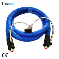 Tuyau chauffant adhésif de 16 mm pour adhésifs thermofusibles, tuyaux de pression chauffants, tuyau chauffant flexible pour équipement d'emballage