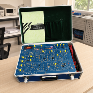 Circuit analogique pour expériences en technologie électronique, simulateur de laboratoire avec source de signal intégrée et alimentation CC pour les écoles professionnelles - Product Image 1