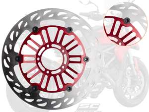 Rotor de disco de Piezas de motocicleta, freno de disco delantero de motocicleta de 320mm para Ducati <span class=keywords><strong>Diavel</strong></span> 1200 <span class=keywords><strong>X</strong></span> <span class=keywords><strong>Diavel</strong></span> 1260s 1260 hasta 2024 modelos - Product Image 3