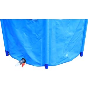 Recirculerend Aquacultuursysteem Opvouwbare Pvc-Aquacultuurvisvijver Voor Het Kweken Van Garnalenvissen - Product Image 2